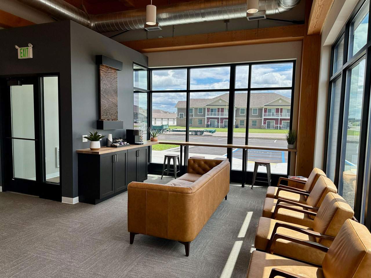 Welcoming patient area at White Oak Dental